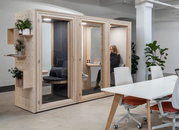 Acoustic Pods | quiet office pods to work in | My office pod