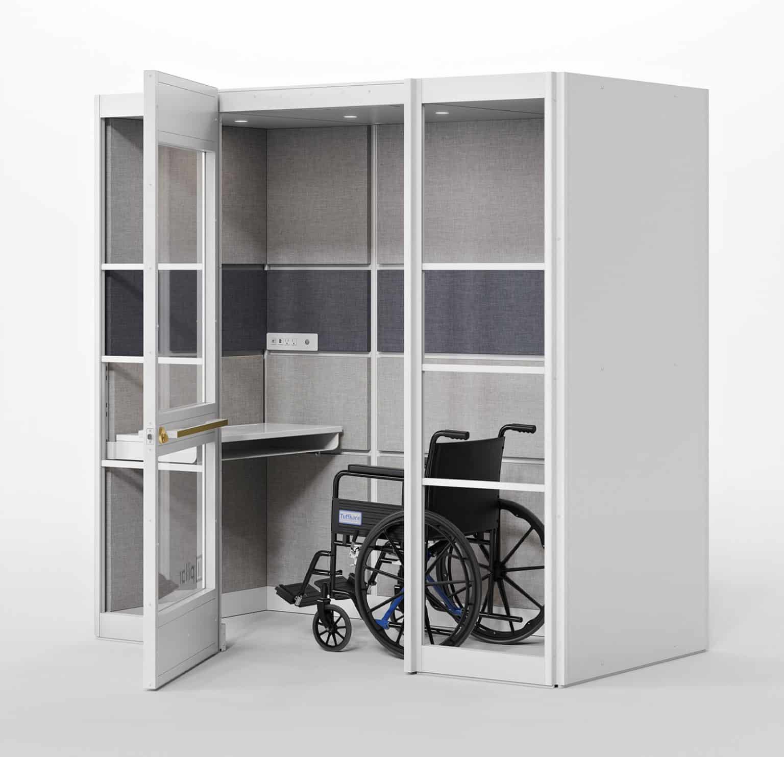 Pillar Booth ADA Accessible Pods My office pod