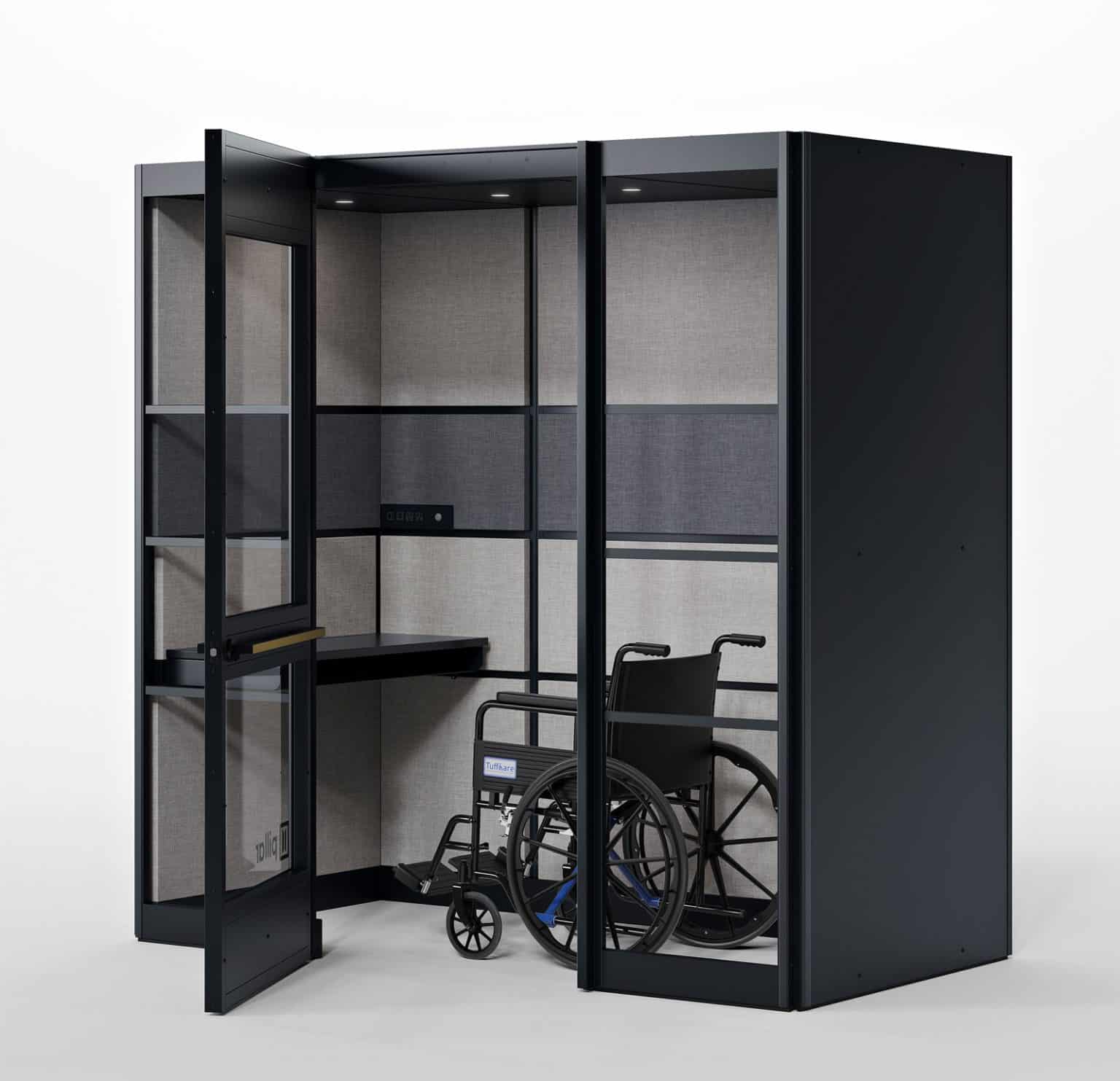 Pillar Booth ADA Accessible Pods My office pod
