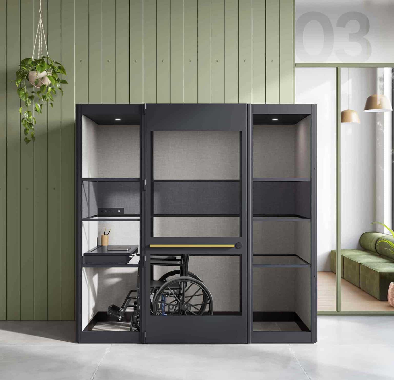 Pillar Booth ADA Accessible Pods My office pod